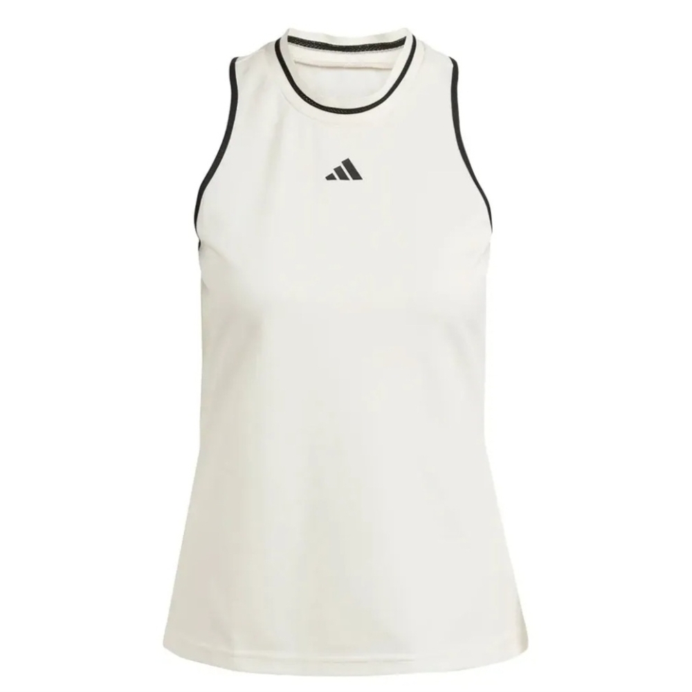 NEW WITH TAGS Adidas Women's Cream Tank Top with Black Accents
